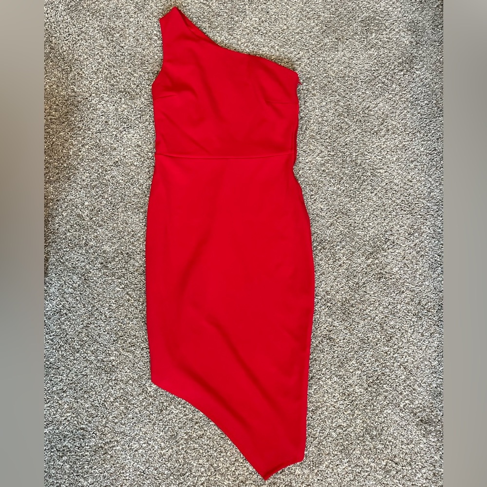 One shoulder Wedding Guest Dress